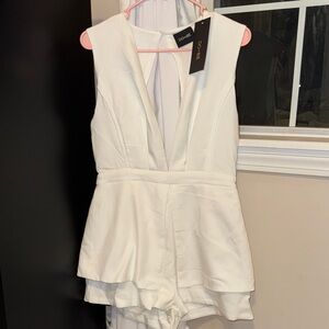DO+BE Ivory Sleeveless Romper